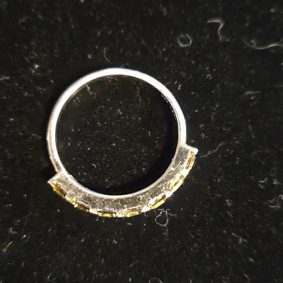Silver Citrine Ring, 8 - Picture 5 of 7